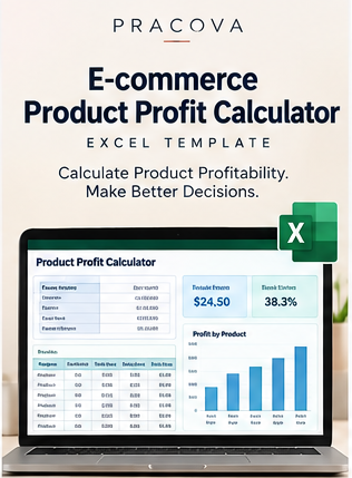 E-commerce Product Profit Calculator— Excel Template