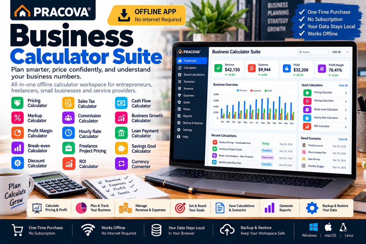 Business Calculator Suite