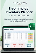 E-commerce Inventory Planner — Excel Template